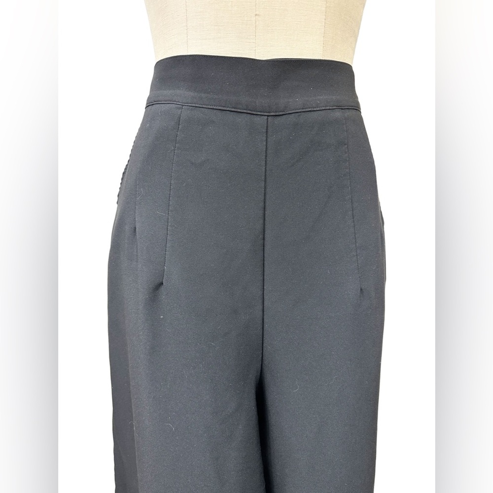 Vixen Micheline Pitt Black vacation high waisted wide leg slack pants XL - Picture 5 of 5